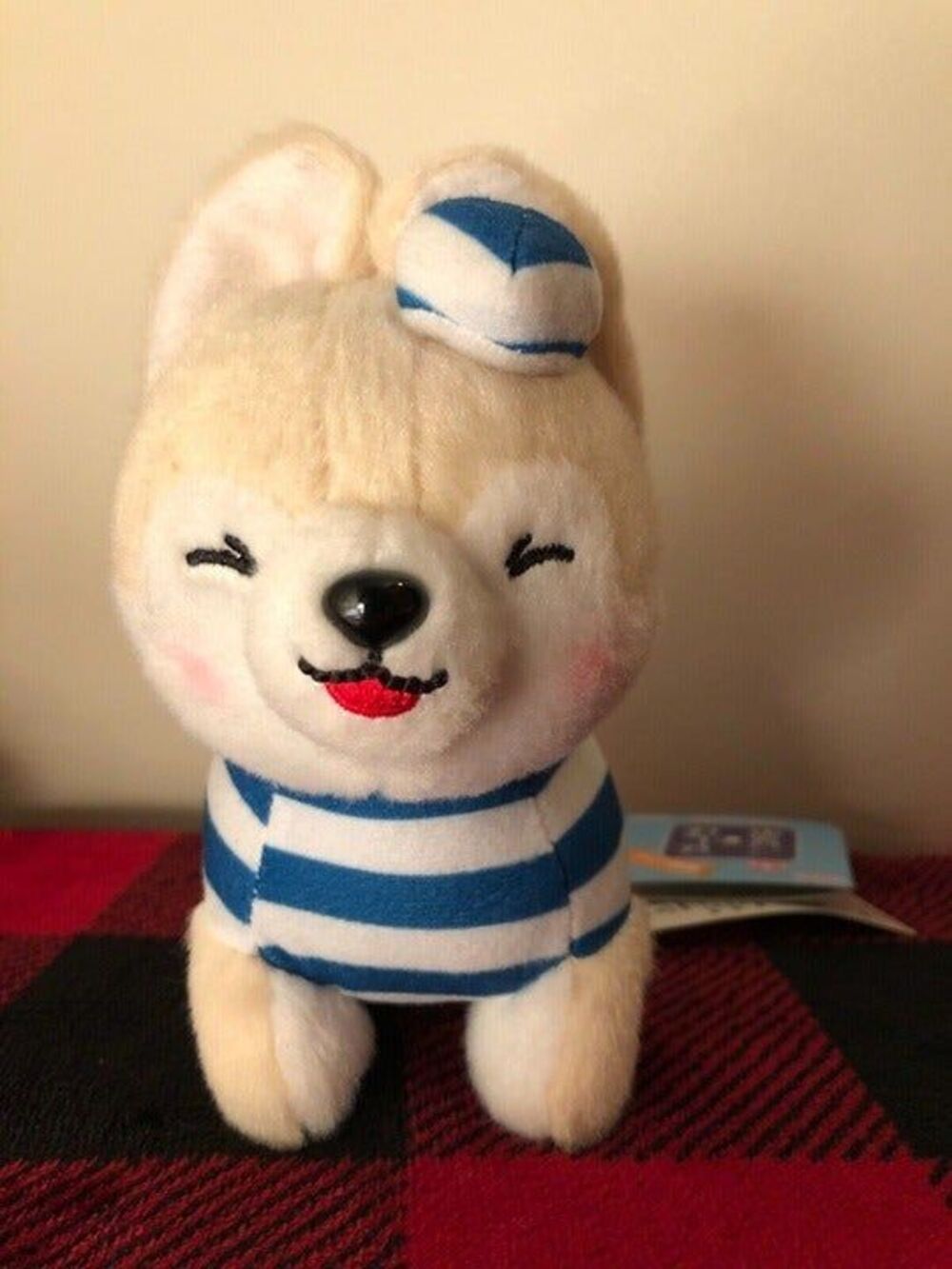 Amuse Mameshiba San Kyodai Shiba Inu Dog Pirate Toreba Prize Plush 6" NWT